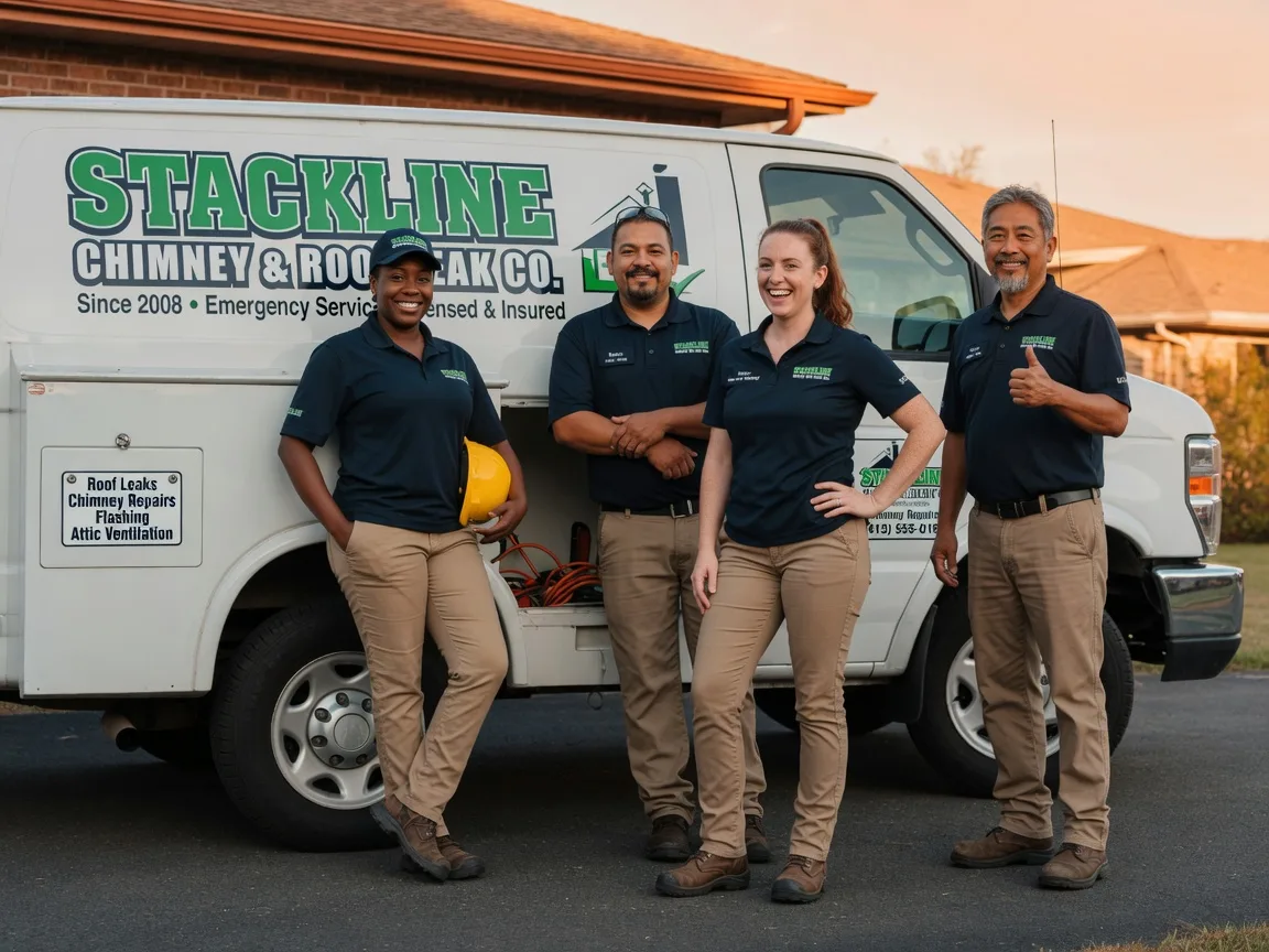 Chimney flashing repair company in Worden, IL